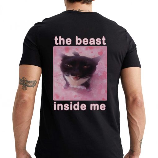 The Beast Inside: Cat Chaos Tee - Image 3