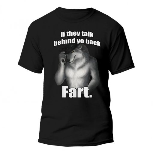 Sneaky Wolf Fart tee