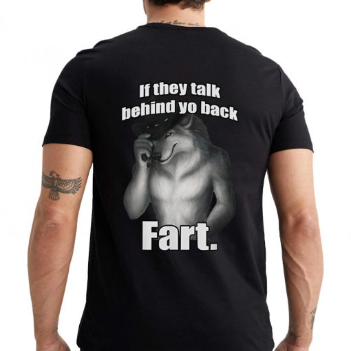 Sneaky Wolf Fart tee - Image 2