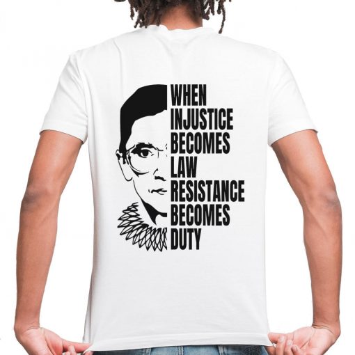 When Injustice Becomes Law Teacher T-Shirt - Image 2