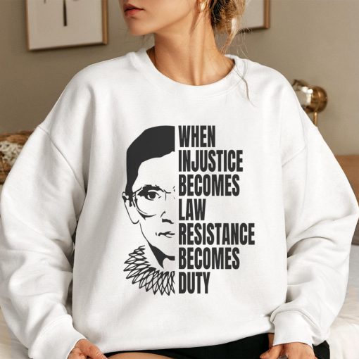 When Injustice Becomes Law Teacher T-Shirt - Image 4