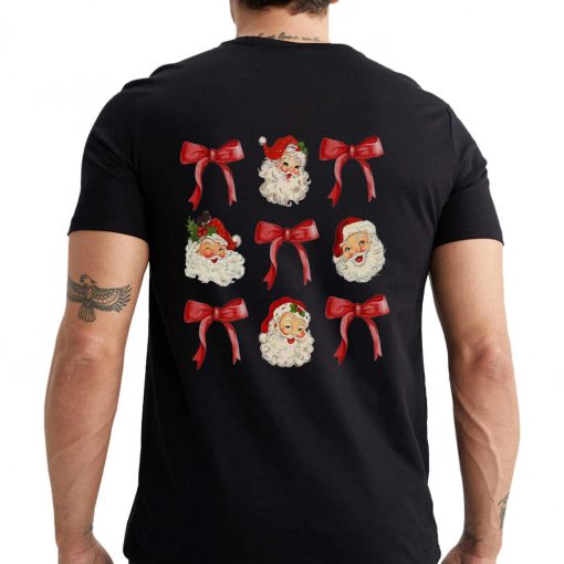 Vintage Santa & Bows - Image 3