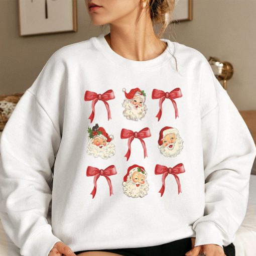 Vintage Santa & Bows - Image 4