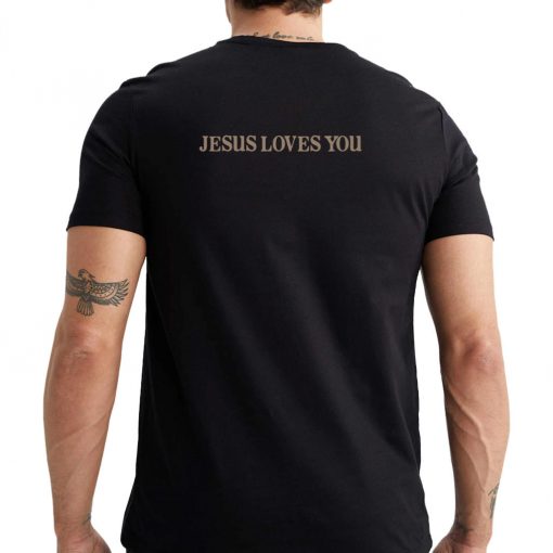 Big Love: Jesus Loves You T-shirt - Image 2