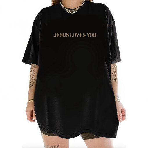 Big Love: Jesus Loves You T-shirt - Image 3