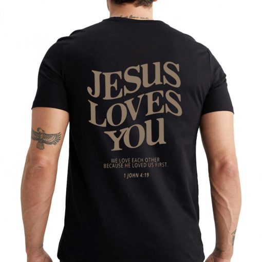 Jesus Loves You (Minimal Edition) T-shirt - Image 3