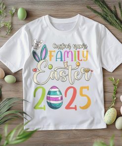 Custom Easter Family 2025 Shirt