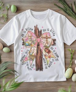 Coquette Bow Easter Cross