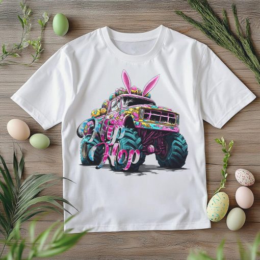 Easter truck bunny