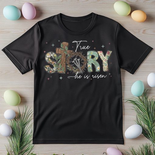 esus Is Risen Tell Your Peeps Shirt - Image 2