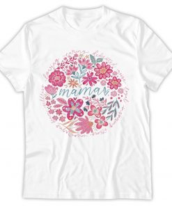 Boho Floral Mama Shirt, Mother Day