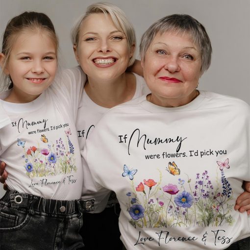 Bundle Custom If Grandmas Were Flowers I'd Pick You Png, Mother's Day - Image 5