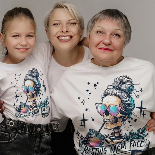 Mother Day, Popular Sassy Mom Shirt, Funny Skeleton Mom Humor - Image 5