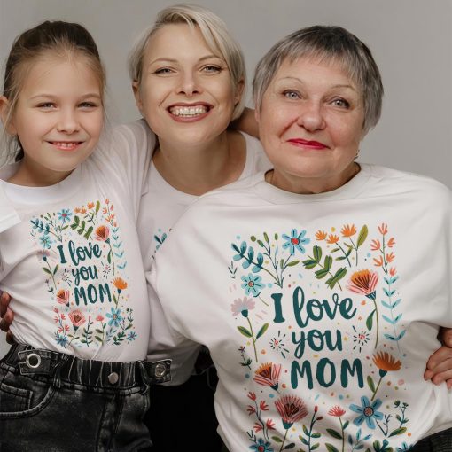 Mother's Day, Floral Shirt - Image 5