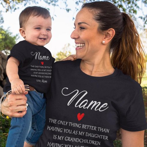 Only Thing Better Than Having You As My Daughter Shirt, Personalized Daughter Mom Gift For Daughter, Mothers Day Gifts - Image 2