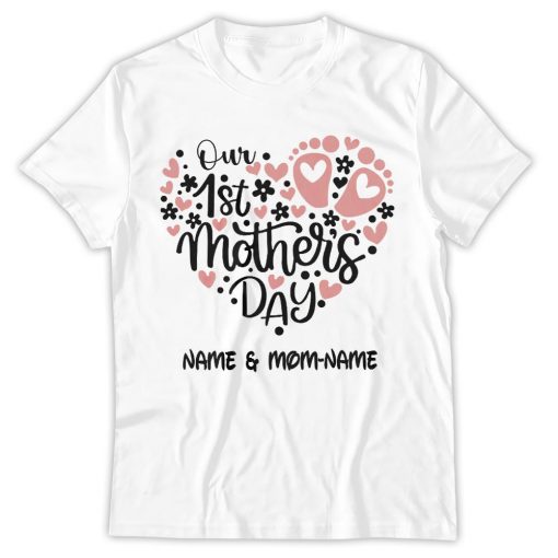 Personalised First Mothers Day T-shirt