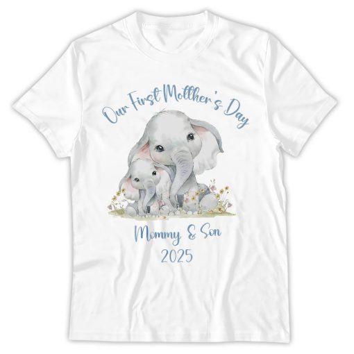 Personalized My Our 1st First Happy Mother's Day Baby Grow Sleepsuit