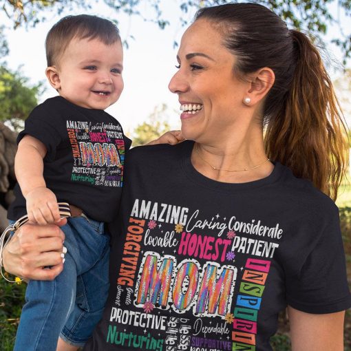 Retro Blessed Mom Shirt, Mom Life Shirt, Mother's Day Shirt - Image 2