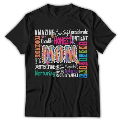 Retro Blessed Mom Shirt, Mom Life Shirt, Mother's Day Shirt - Image 4