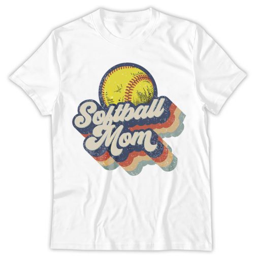 Softball Mom Shirt, Softball Mom Leopard Shirt