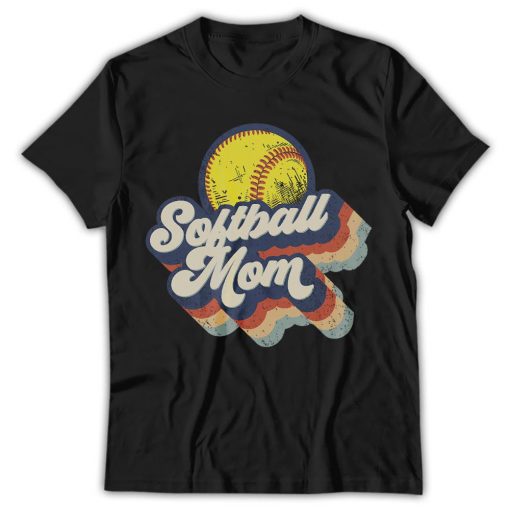 Softball Mom Shirt, Softball Mom Leopard Shirt - Image 4