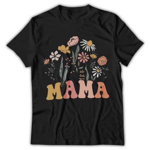 Vintage Mama Mommy Mom Bruh Life T Shirts Mother's Day Tops Tee Gifts - Image 4