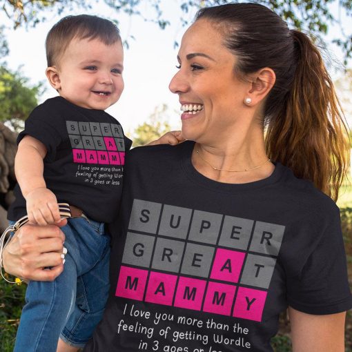 Wordle Mother's Day Shirt, Irish Mother's Day Shirt, Shirt For Mam, Funny Wordle Birthday Shirt - Image 2